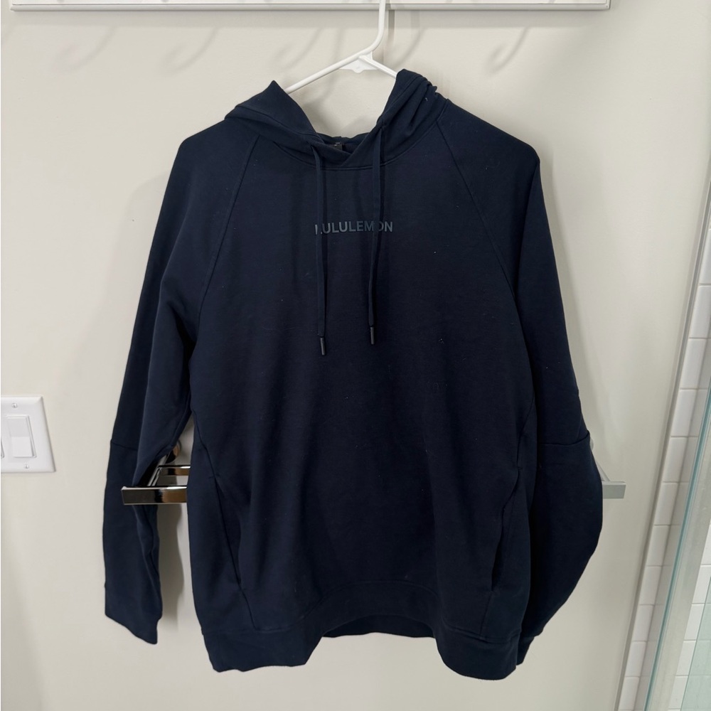 lululemon athletica Men's Dark Blue Hoodie